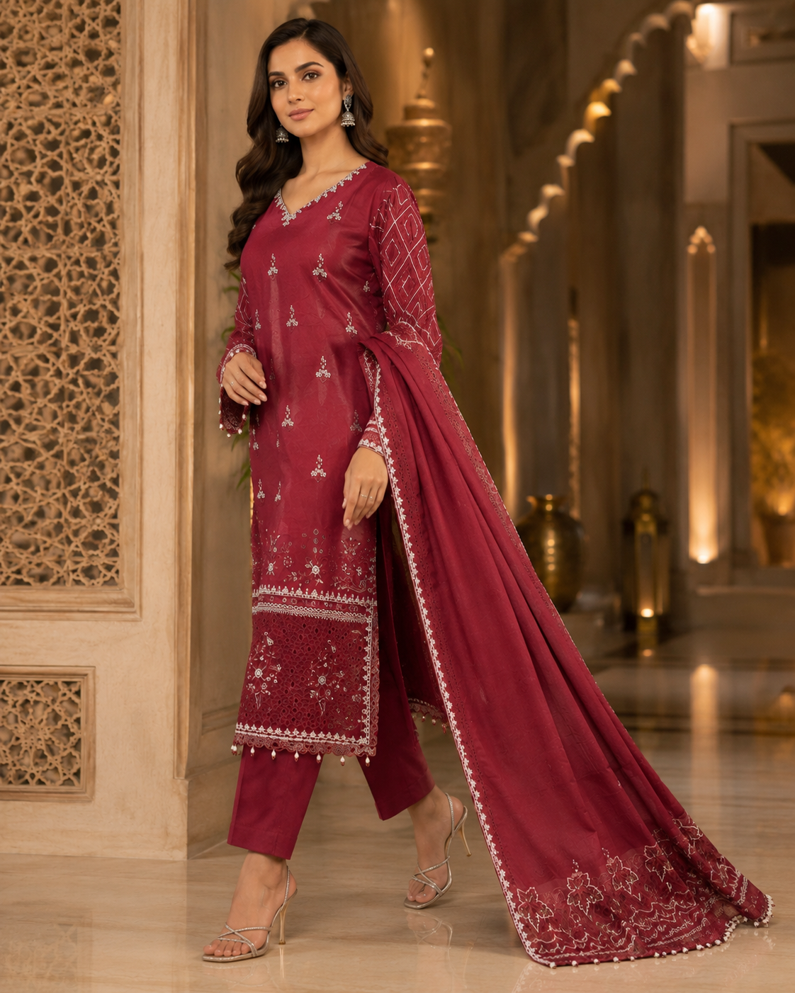 Luxe Canvas 3-Piece Suit