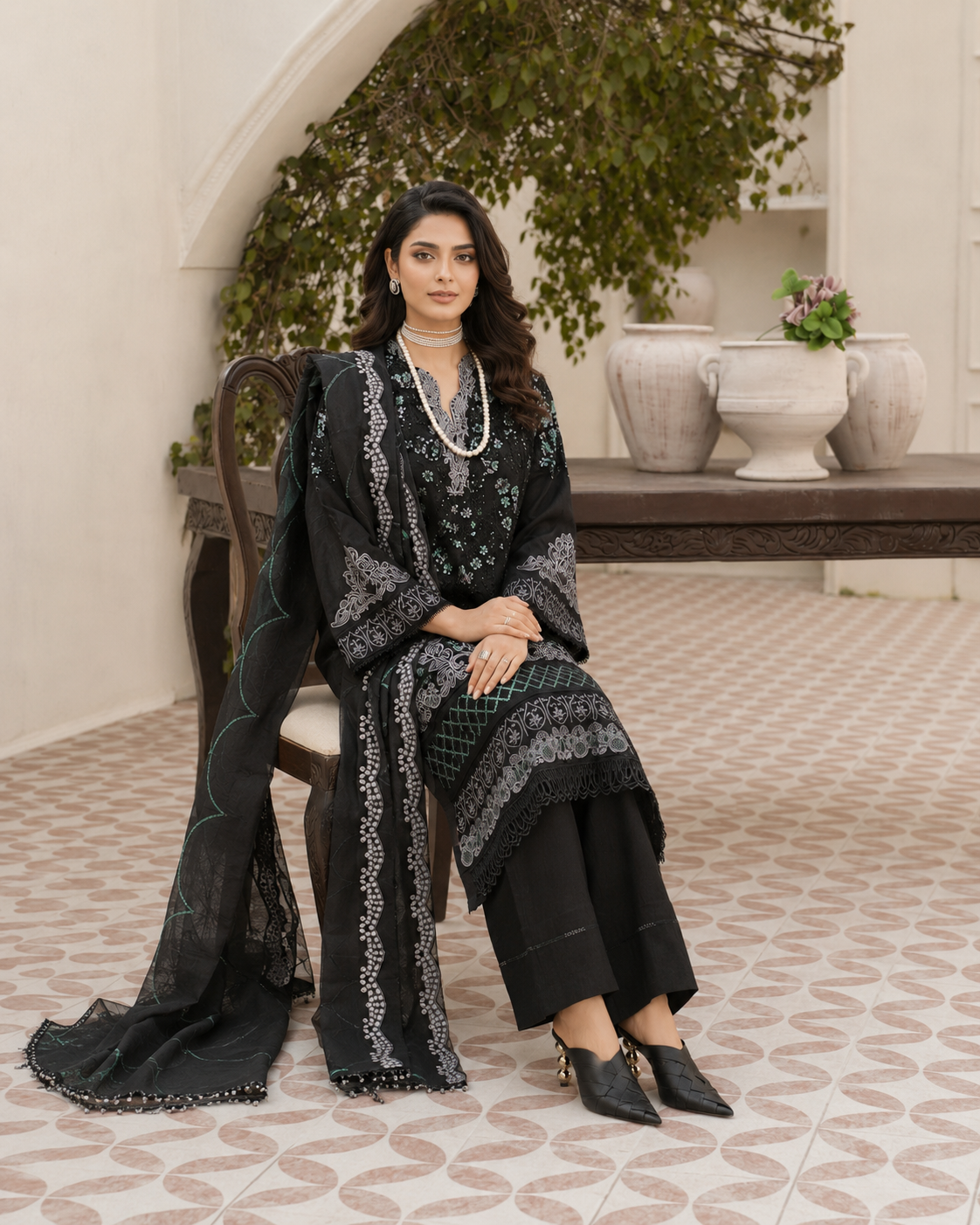 Breeze & Bloom Everyday Luxury 3-Piece Ready to Wear