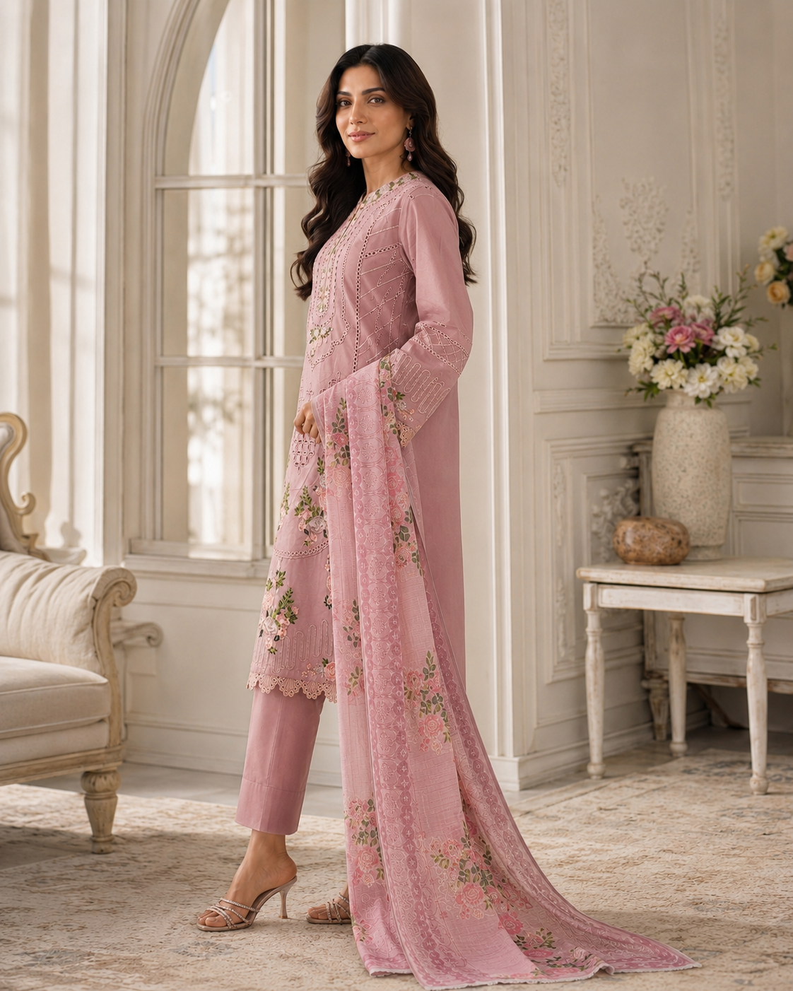 Serene Blossom 3-Piece Wardrobe