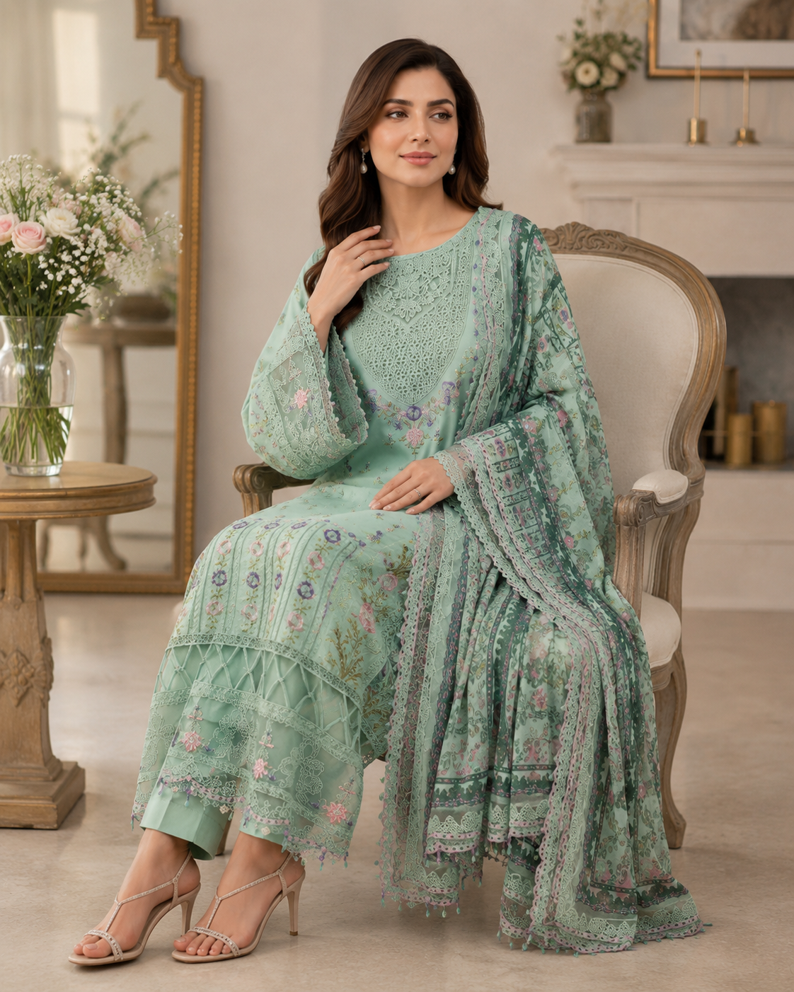 Ethereal Elegance 3-Piece Ensemble