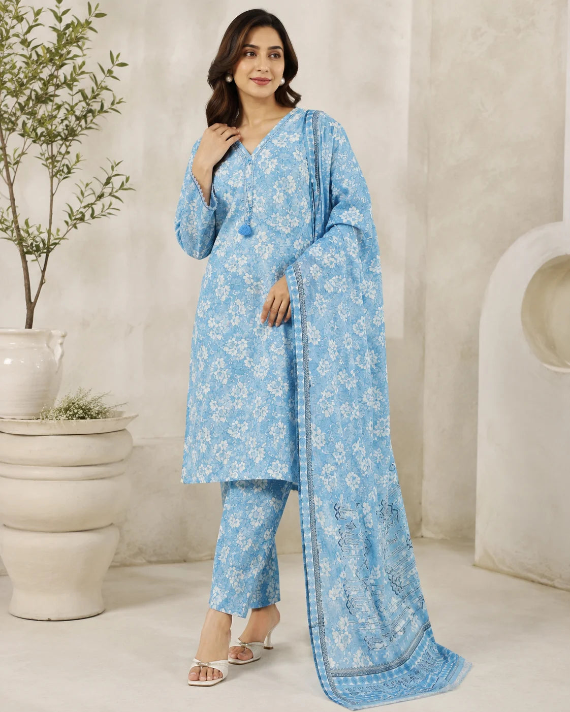 Silken Mist Organza Patch 3-Piece Ready to Wear
