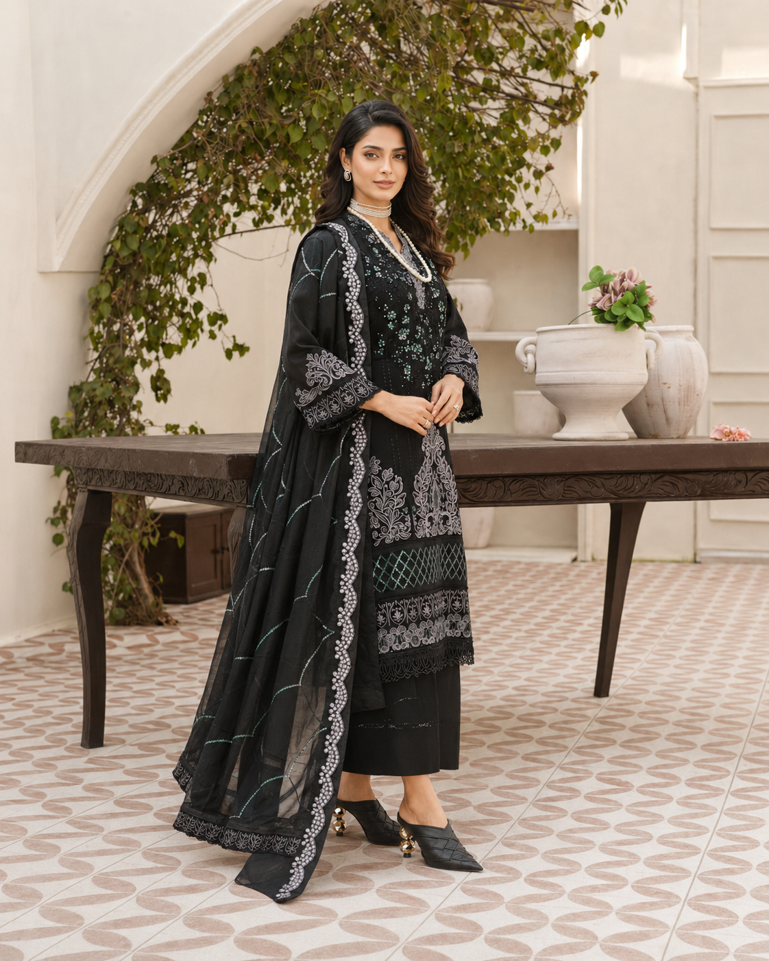 Breeze & Bloom Everyday Luxury 3-Piece Ready to Wear