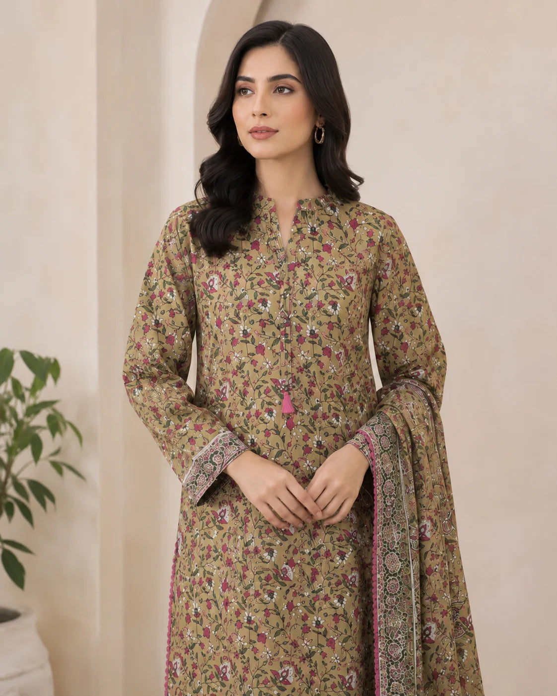 Majestic Whisper Classic Stitched 3-Piece Suit