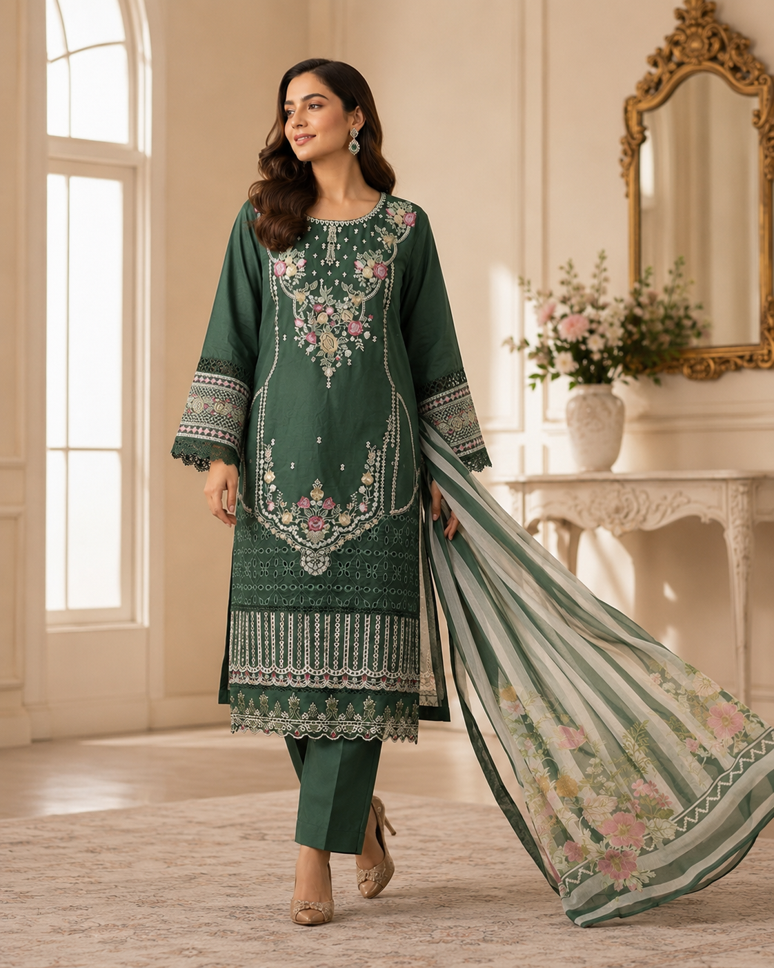 Enchanted Garden 3-Piece Dress