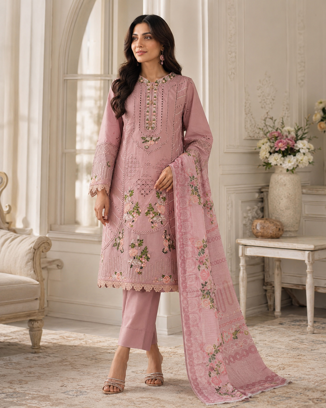 Serene Blossom 3-Piece Wardrobe