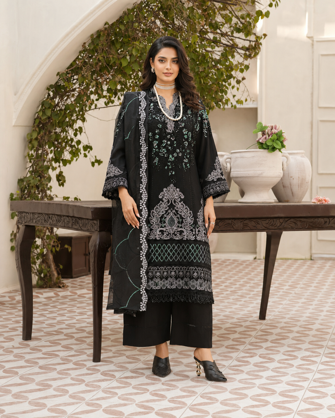 Breeze & Bloom Everyday Luxury 3-Piece Ready to Wear