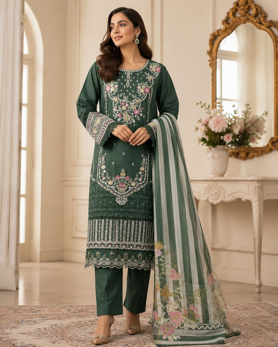 Enchanted Garden 3-Piece Dress