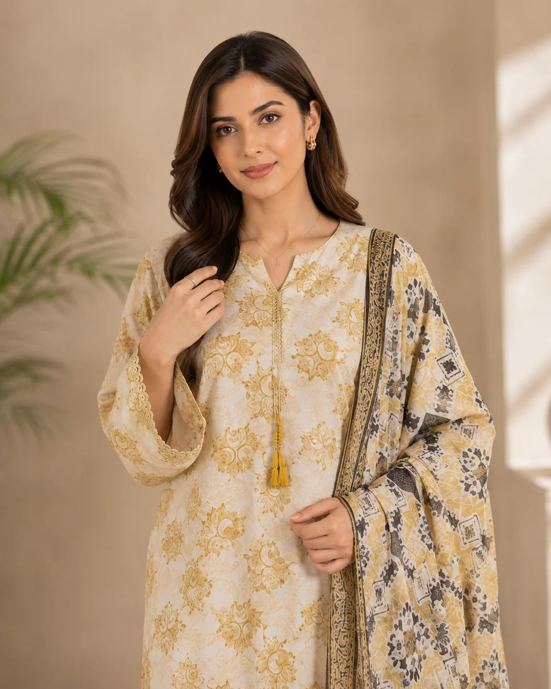 Royal Blossom Luxury Embroidered 3-Piece Stitched Collection
