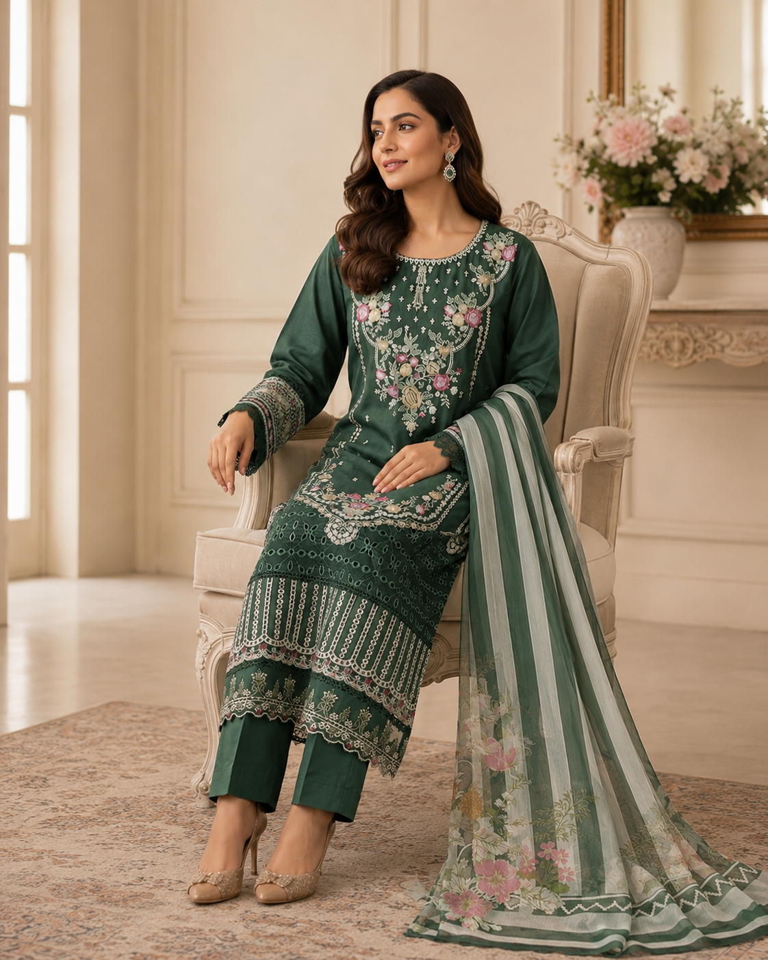 Enchanted Garden 3-Piece Dress