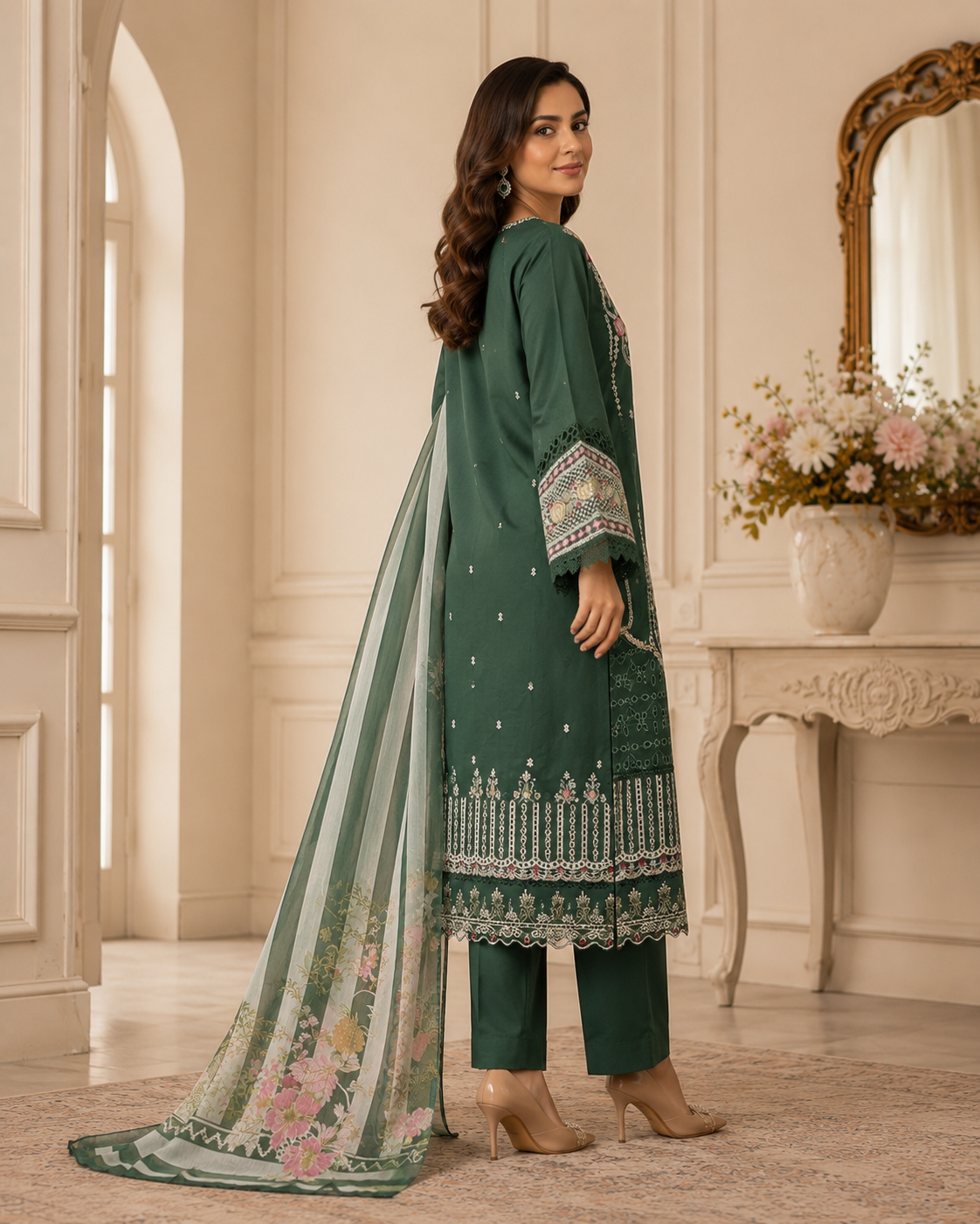 Enchanted Garden 3-Piece Dress
